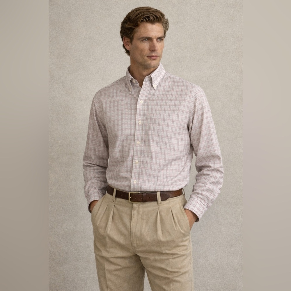 L.L. Bean Vintage Striped Button Down Shirt